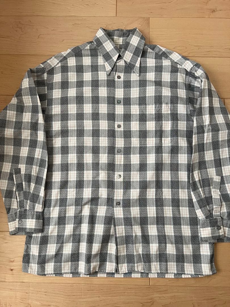 90s paul smith イングランド製 チェックボックスシャツ　ビンテージ