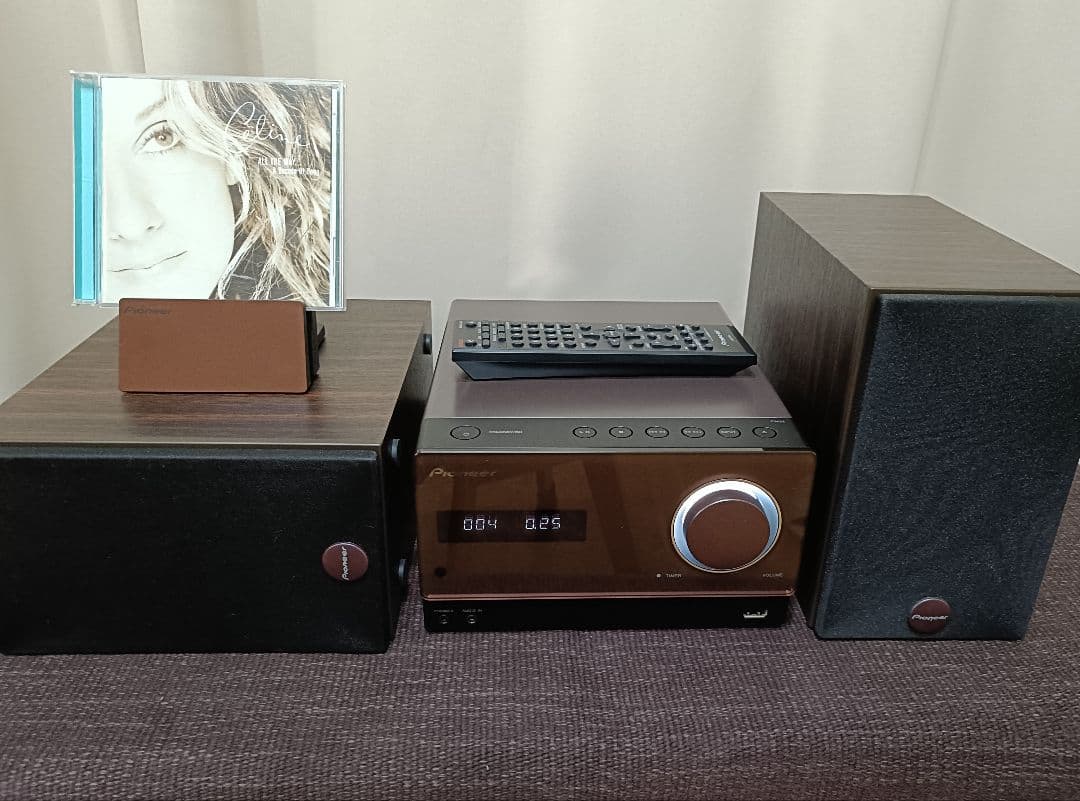 Pioneer X-CM32BT-T Bluetooth,USB接続　美品