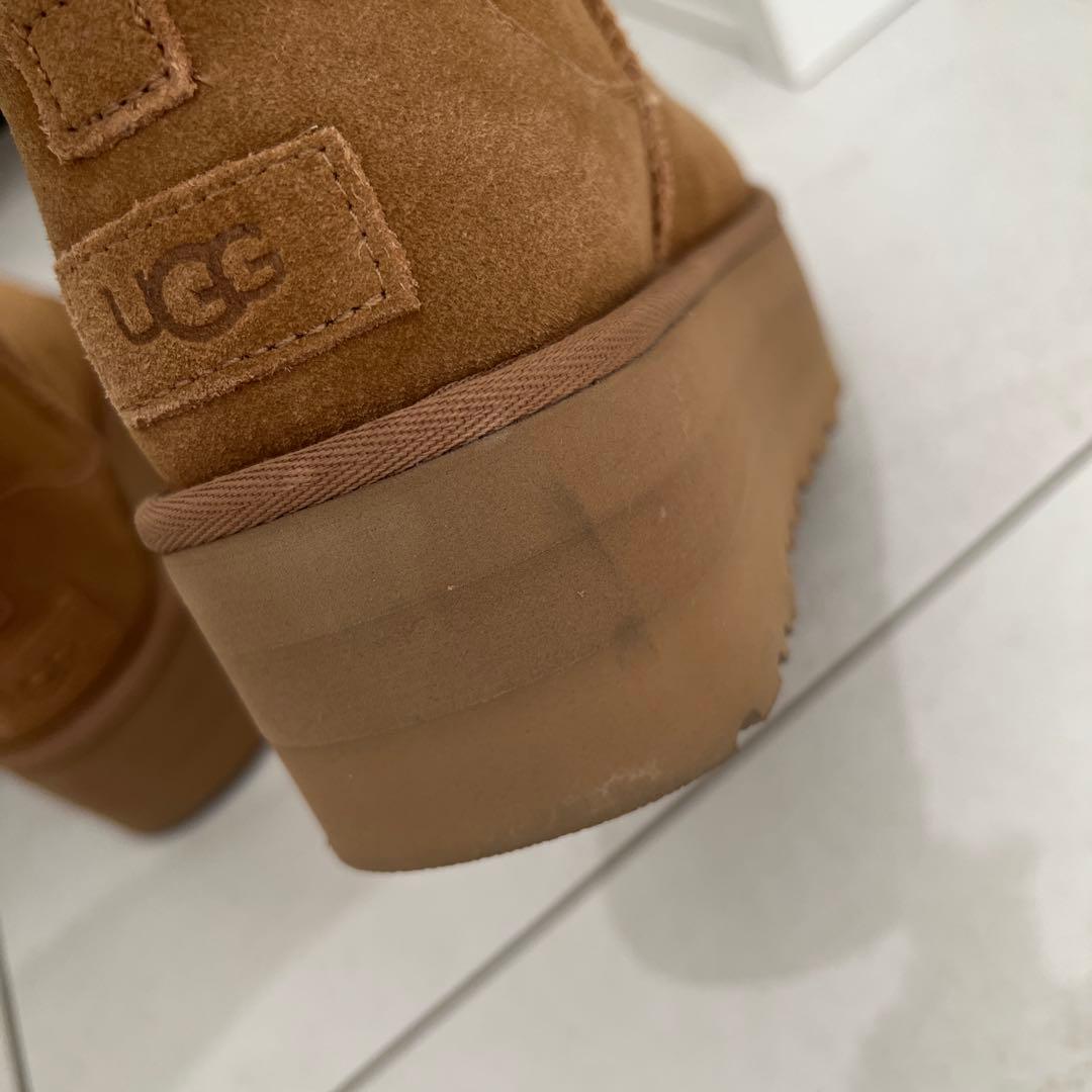 UGG クラシック ウルトラミニ チェスナット 24cm 正規品