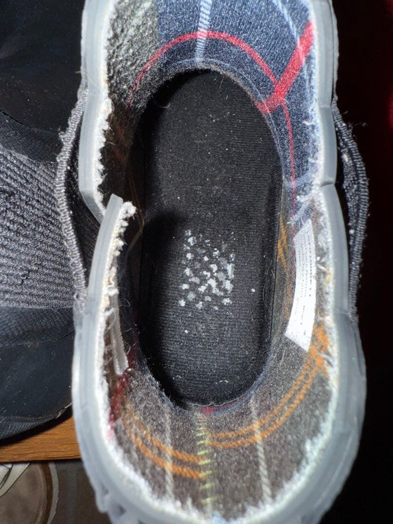 Barbour ブラック サイドゴアレインブーツ