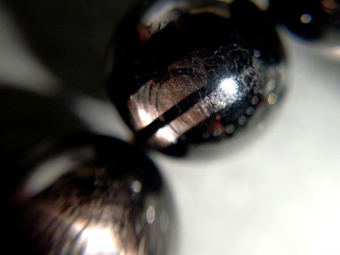 ひめ☆超希少【帝王の石】ハイパーシーン大珠12.5㎜〜13㎜　ブレスレット