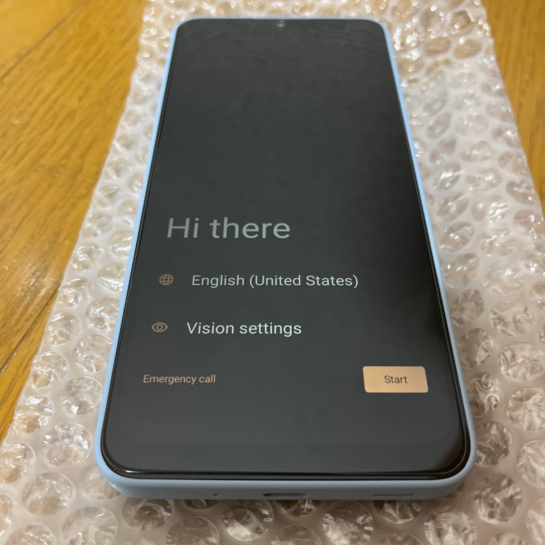 AQUOS wish 4 ブルー シンガポール版 SIMフリー