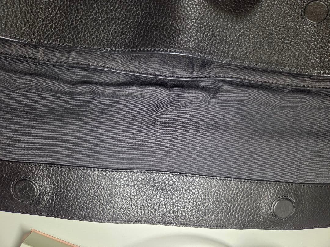 リ*マ様 COACH 　コーチビジネスバッグ　ショルダーストラップ付き　ブラック