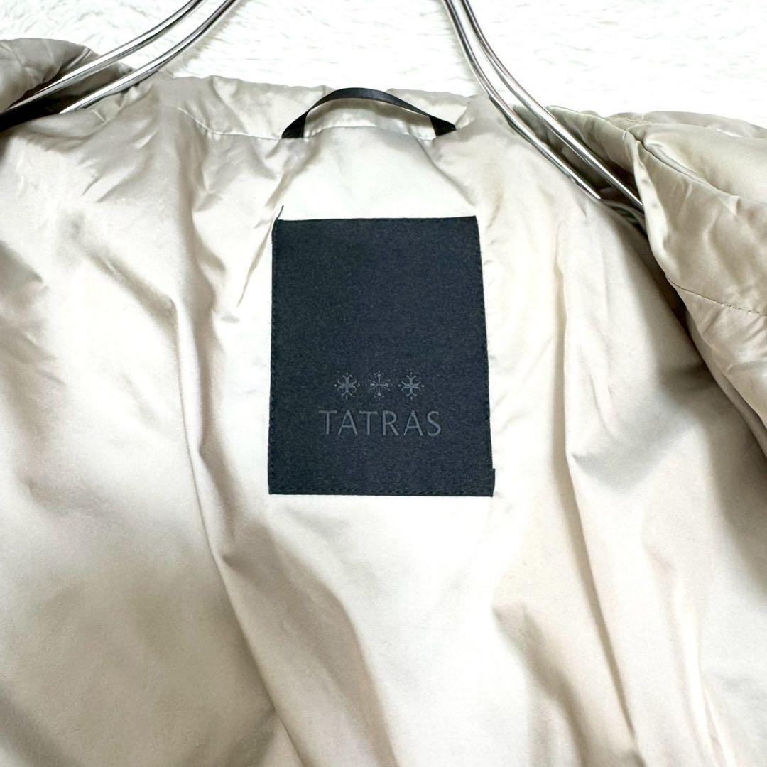 TATRAS セルディア キルティング ノーカラー ライトダウン ジャケット M