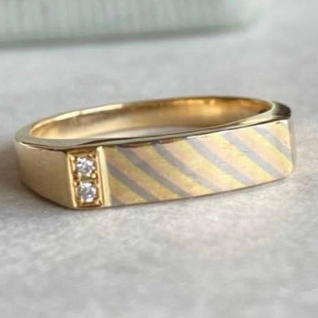 クラシカルな昭和のリング　ダイヤモンド