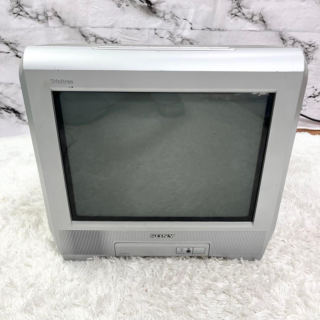 SONY KV-14MF75 シルバー ブラウン管テレビ