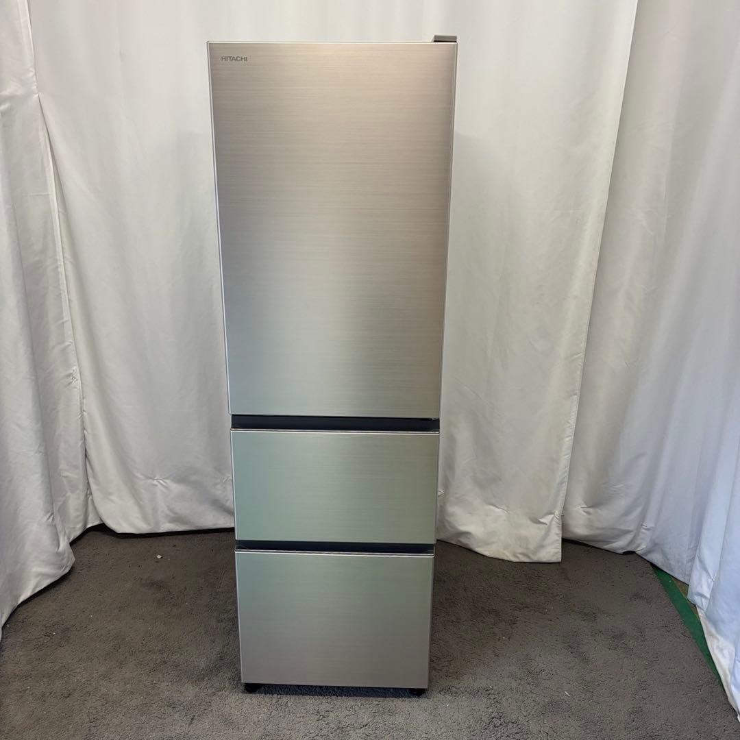 47　冷蔵庫　綺麗　安い　日立　300-400ℓ　大型　設置無料　右開　大人気