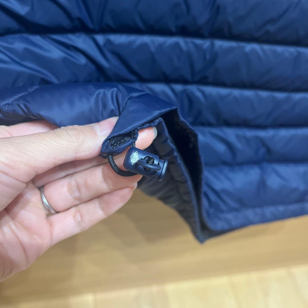 DANTON ダントン　ダウンベスト　36 ネイビー