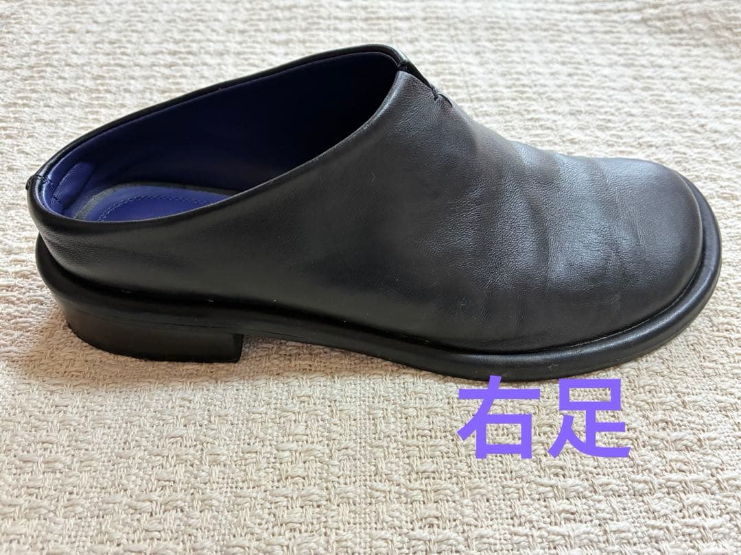 靴 TODAYFUL slide leather shoes 38