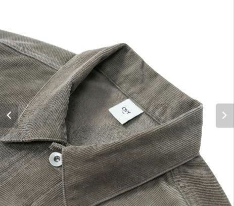 ジャケット・アウター OVY Washed Corduroy Wide Relax Jacket M