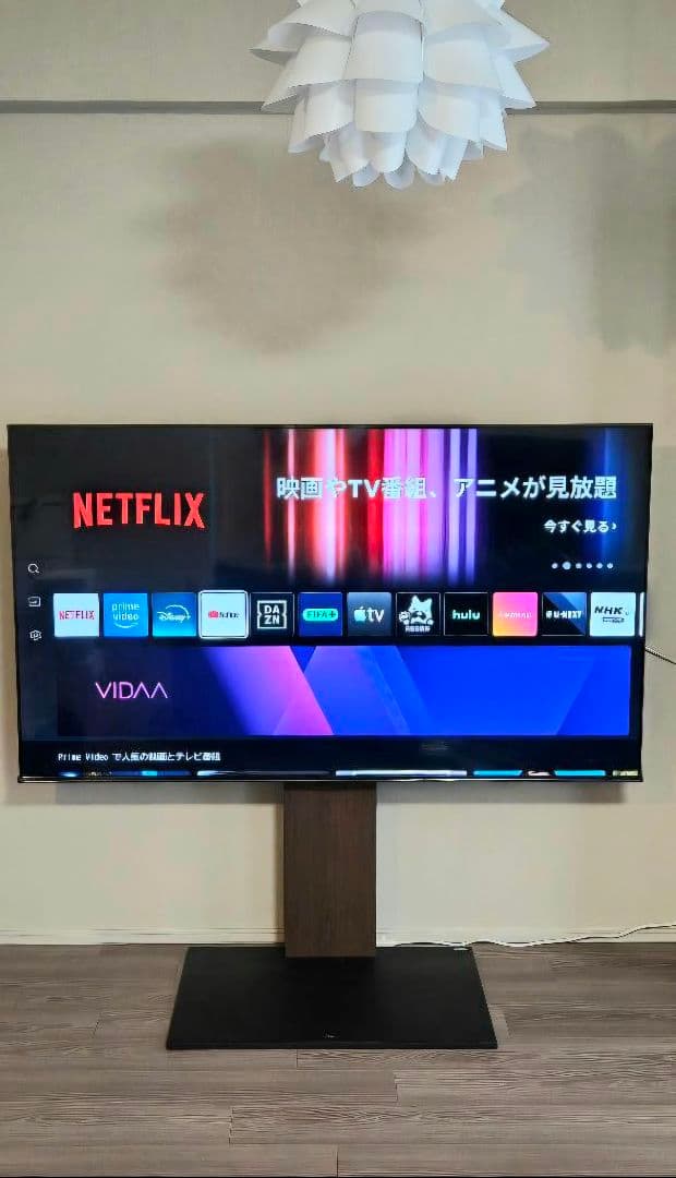 2025年製65インチ4K液晶テレビ