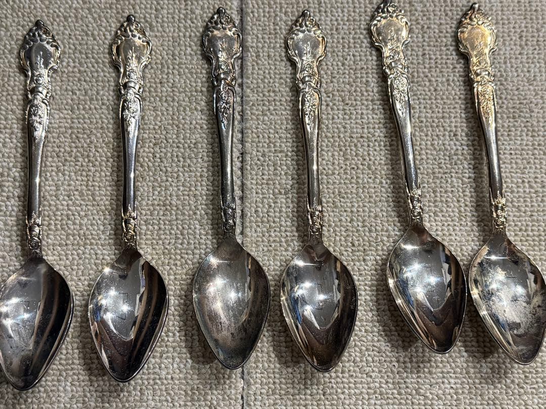 S*認様 スプーン　6本セット カトラリー シルバー SILVER