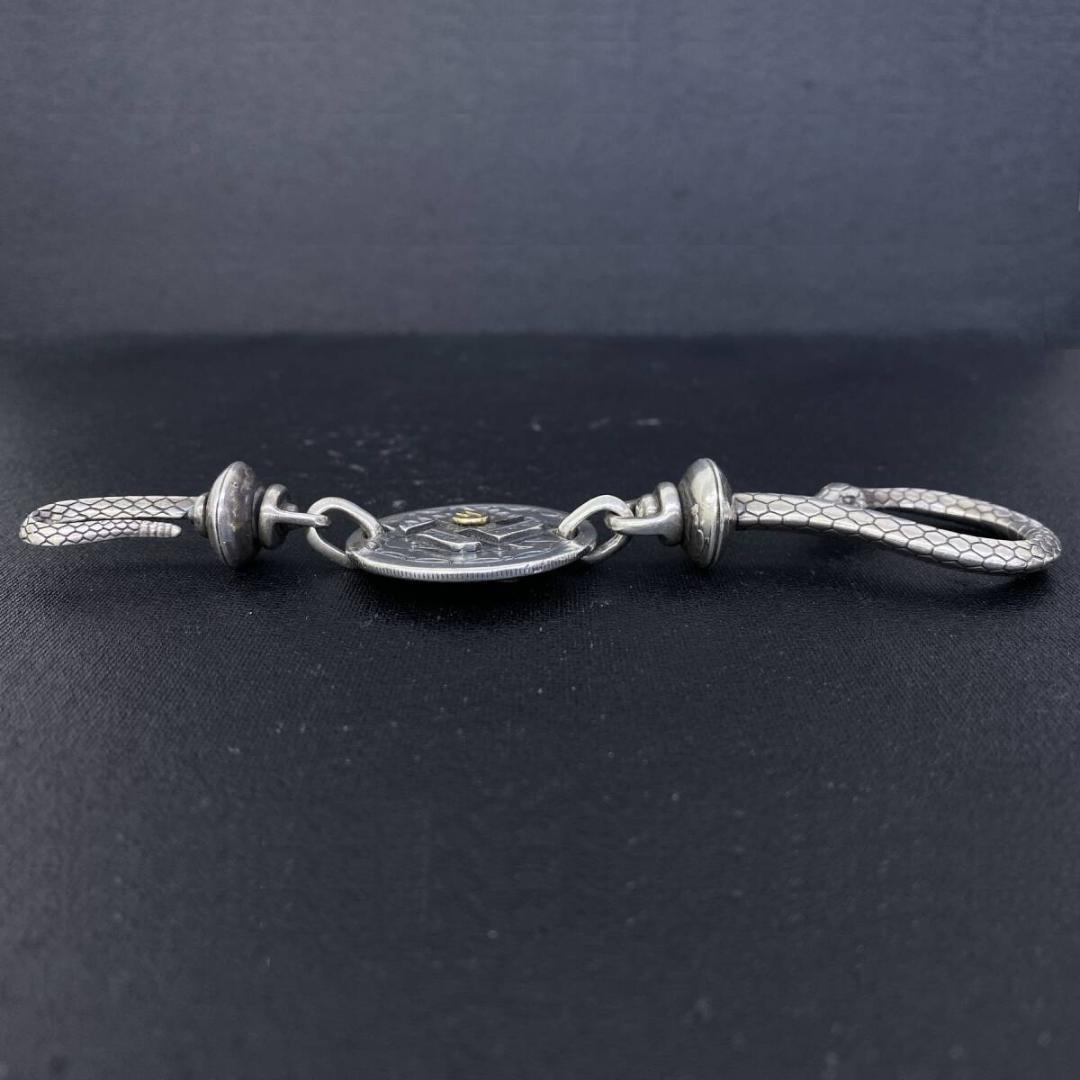 LARRY SMITH WESTRIDE K18 メタル シルバー キーフック