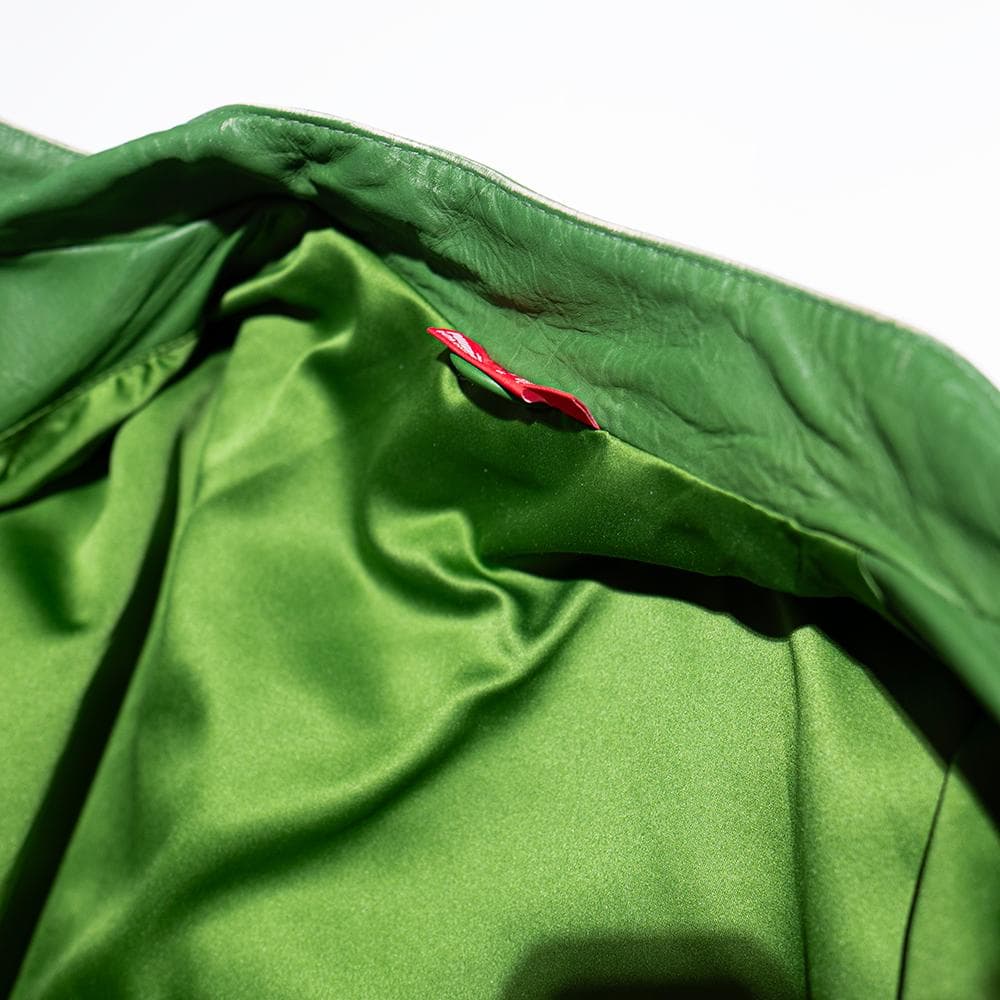 希少 PUMA レザー シングル ライダース モーター ジャケット