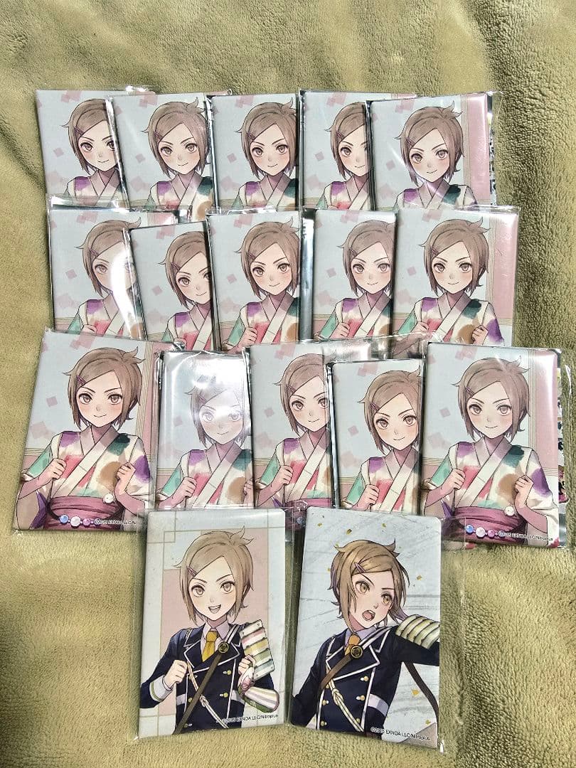 公*o様 刀剣乱舞 包丁藤四郎 スクエア缶バッジ