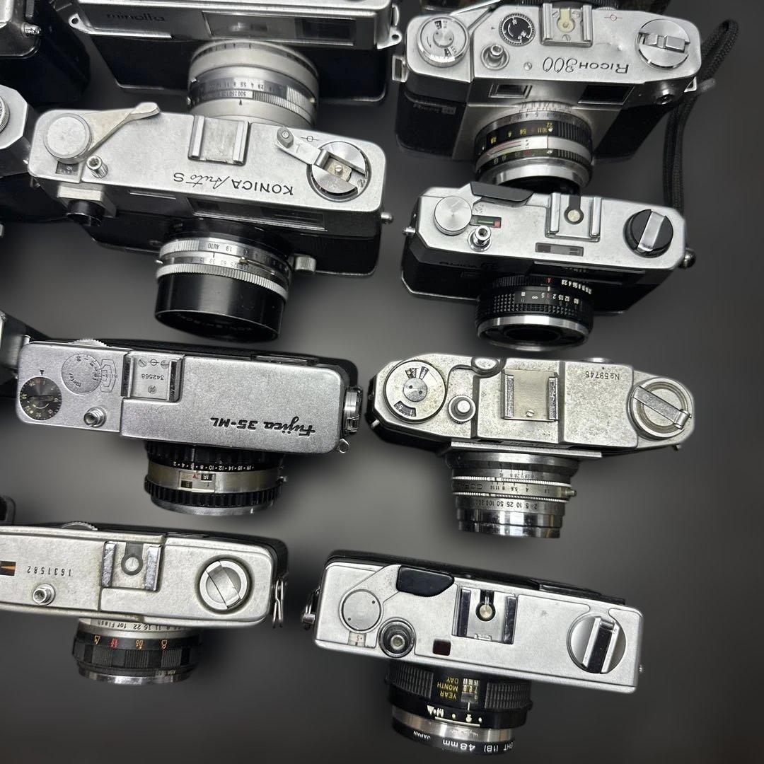 レンジファインダー　カメラ　④ 20台　まとめ　ジャンク　OLYMPUS等