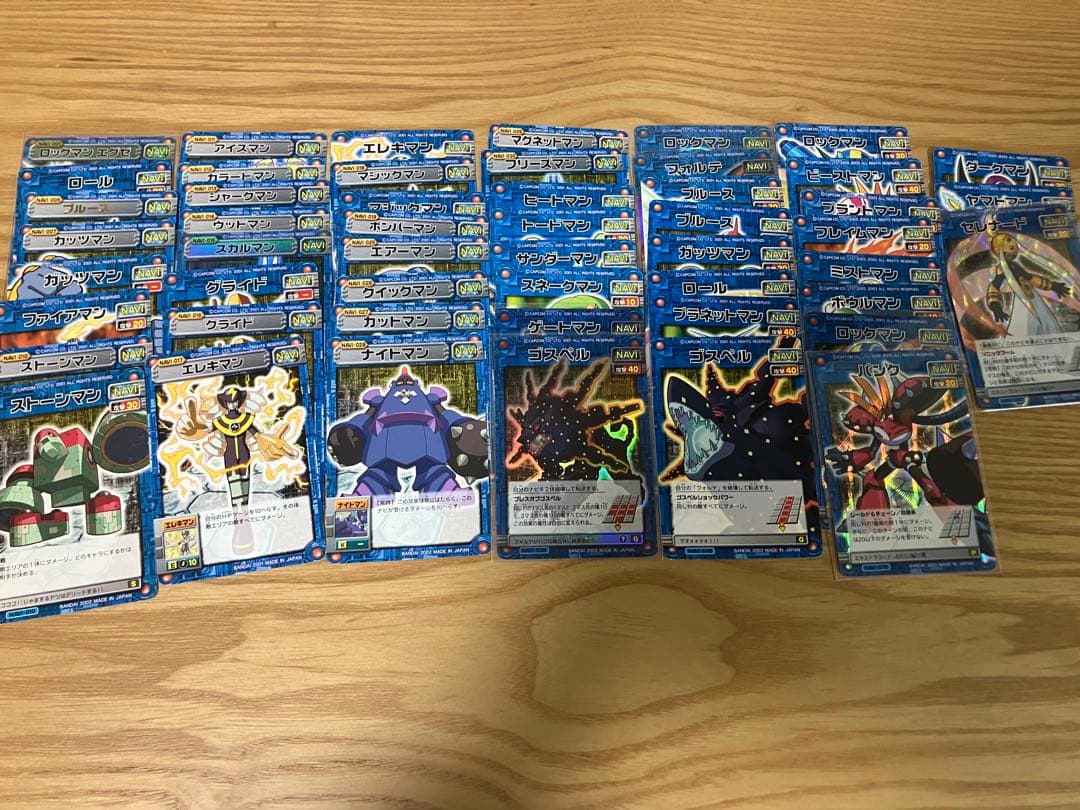 ロックマンエグゼ　カードダス400枚程