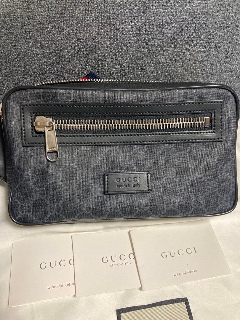 GUCCI グッチ GGスプリーム バッグ ボディバッグ ショルダーバッグ