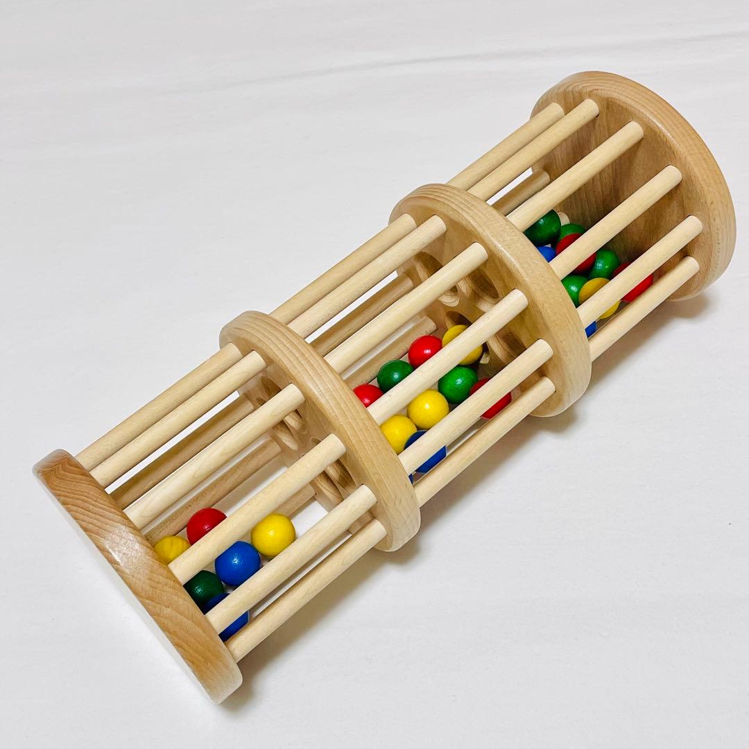 [美品] nic ニック ドラム玉落とし 知育玩具 木のおもちゃ ドイツ