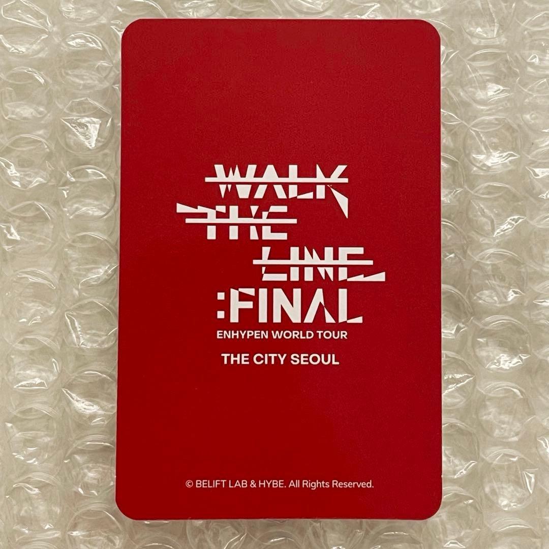 ENHYPEN THE CITY SEOUL トレカ ヒスン