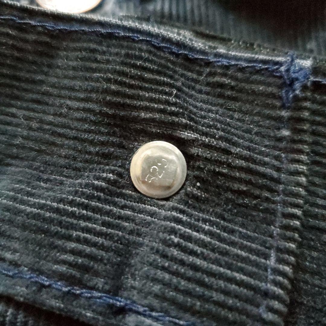 リーバイス　70505 コーデュロイジャケット　46 濃紺　ネイビー