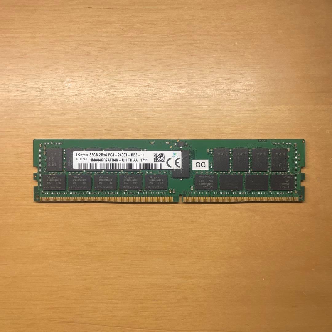メモリー SK hynix 32GB DDR4 RDIMM 2400MHz