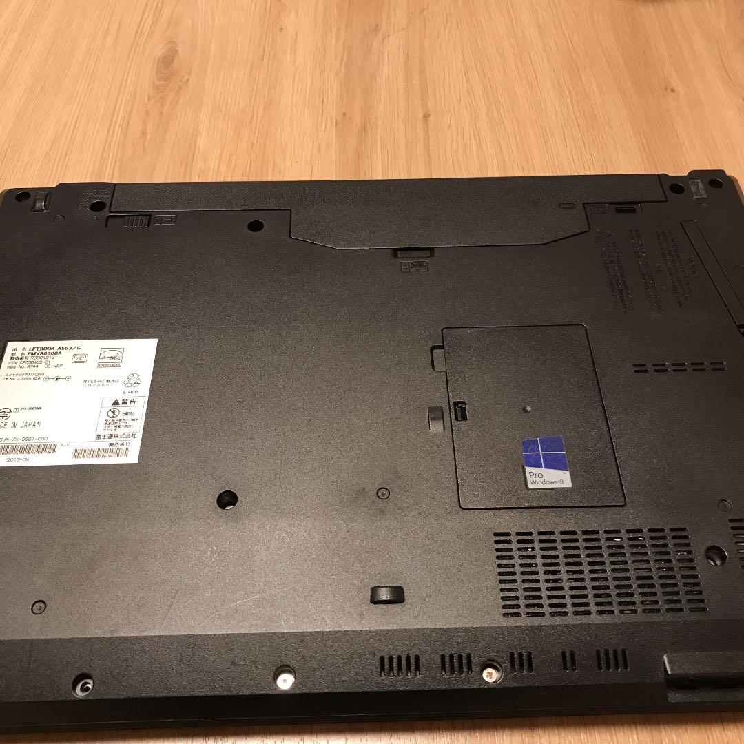 【パソコン】LIFEBOOK A553/G 富士通