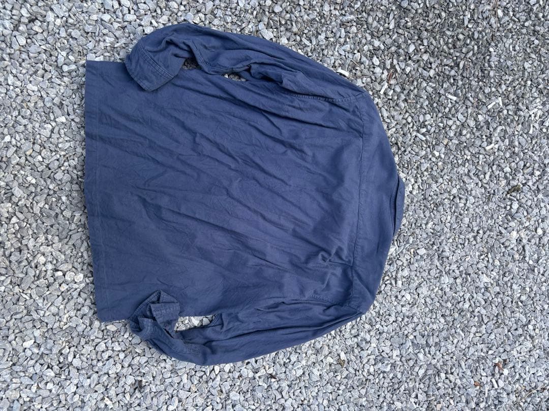 CAVEMPT ネイビー ボタンシャツ　C.E