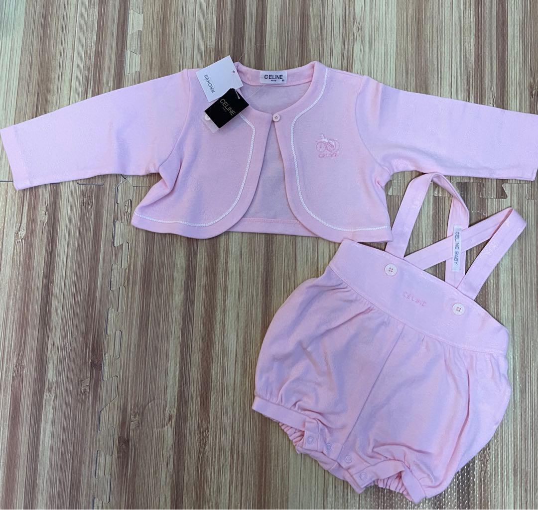 【新品未使用】CELINE ベビー ロンパース セットアップ80㎝ 上品