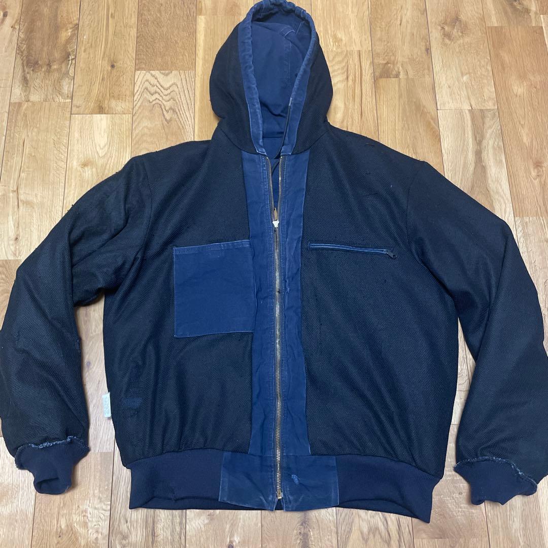 ボロ 雰囲気良 フェード USA製 カーハート アクティブジャケット