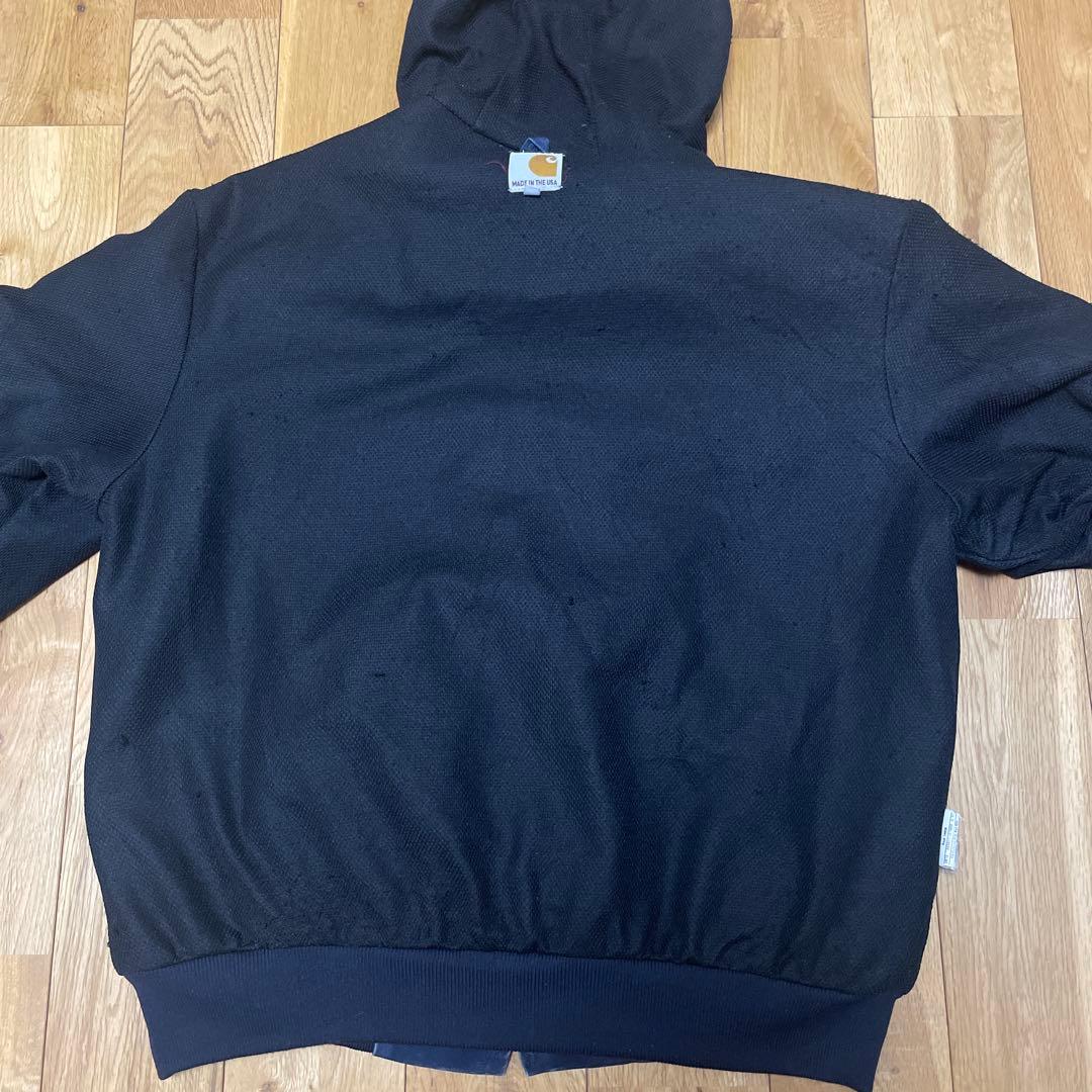 ボロ 雰囲気良 フェード USA製 カーハート アクティブジャケット