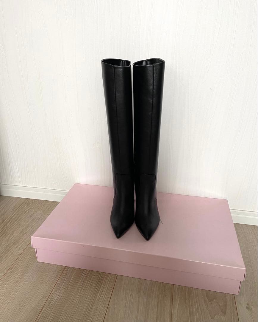 ダイアナ☆シルキーシルエット☆ロングブーツ/完売品