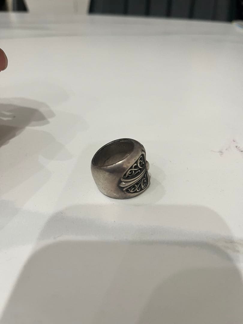 クロムハーツ　クラシックオーバルクロスリング　19号