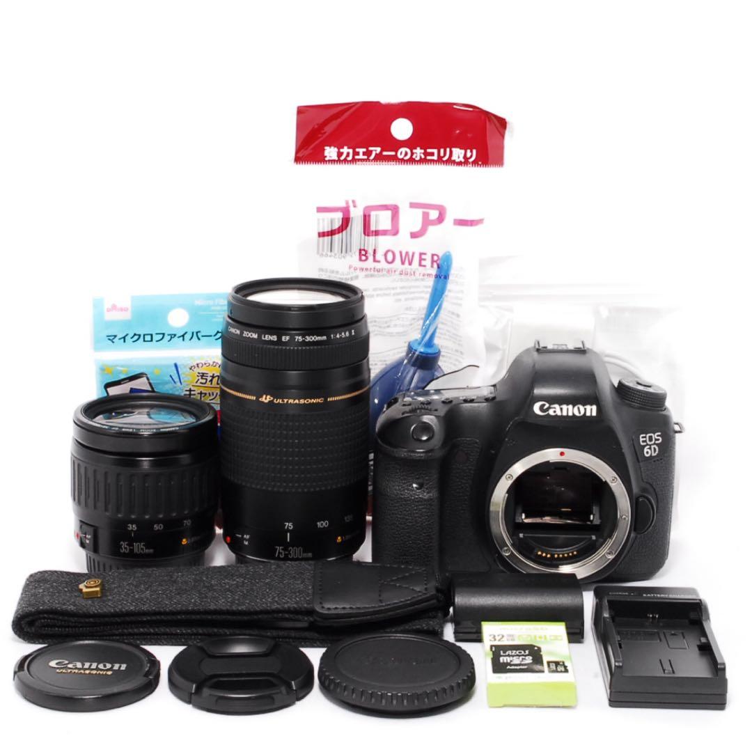 ◆すぐ使える◆Canon EOS 6D◆WiFi転送◆一眼レフカメラ◆フルサイズ