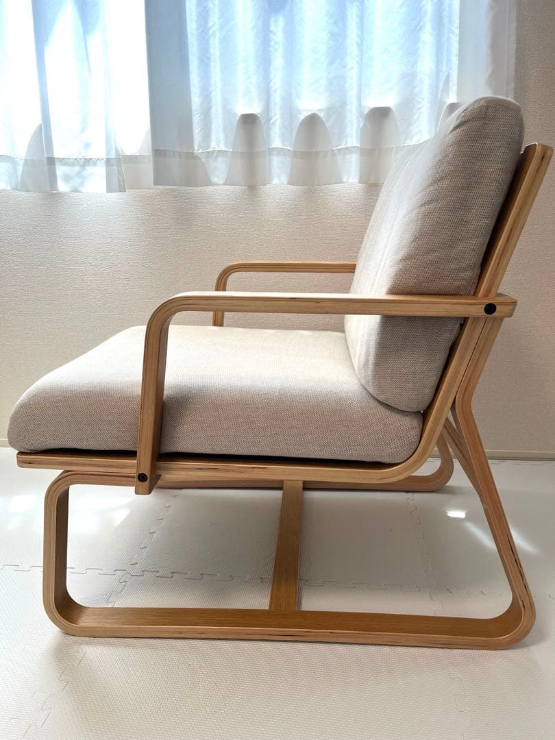 無印良品 リビングでもダイニングでもつかえるソファチェア
