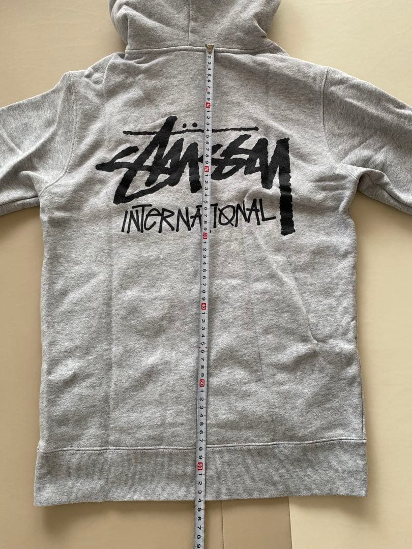 Stussy グレー パーカー S