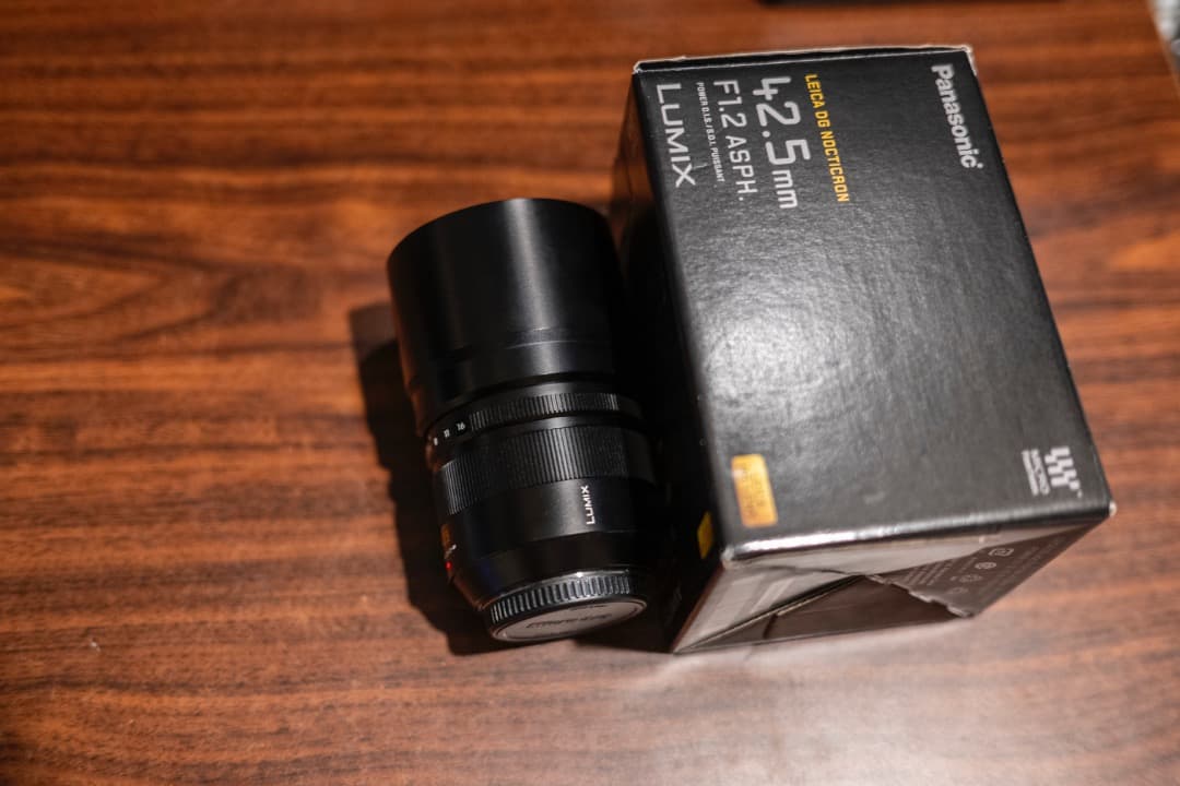 レンズ(単焦点) Panasonic LEICA DG NOCTICRON 42.5mm F1.2