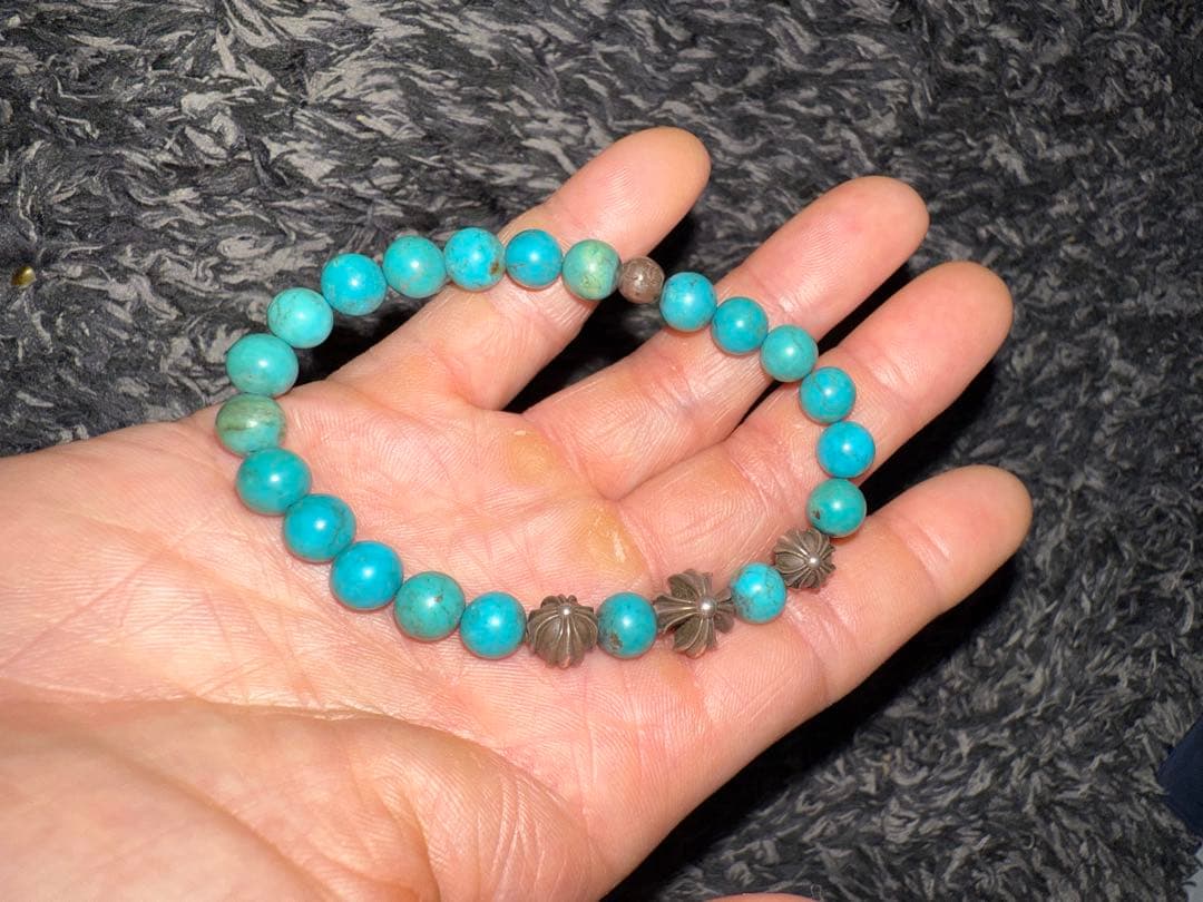 クロムハーツ ターコイズブレスレット