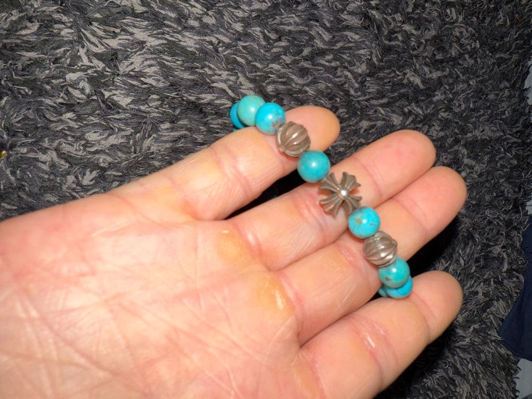 クロムハーツ ターコイズブレスレット