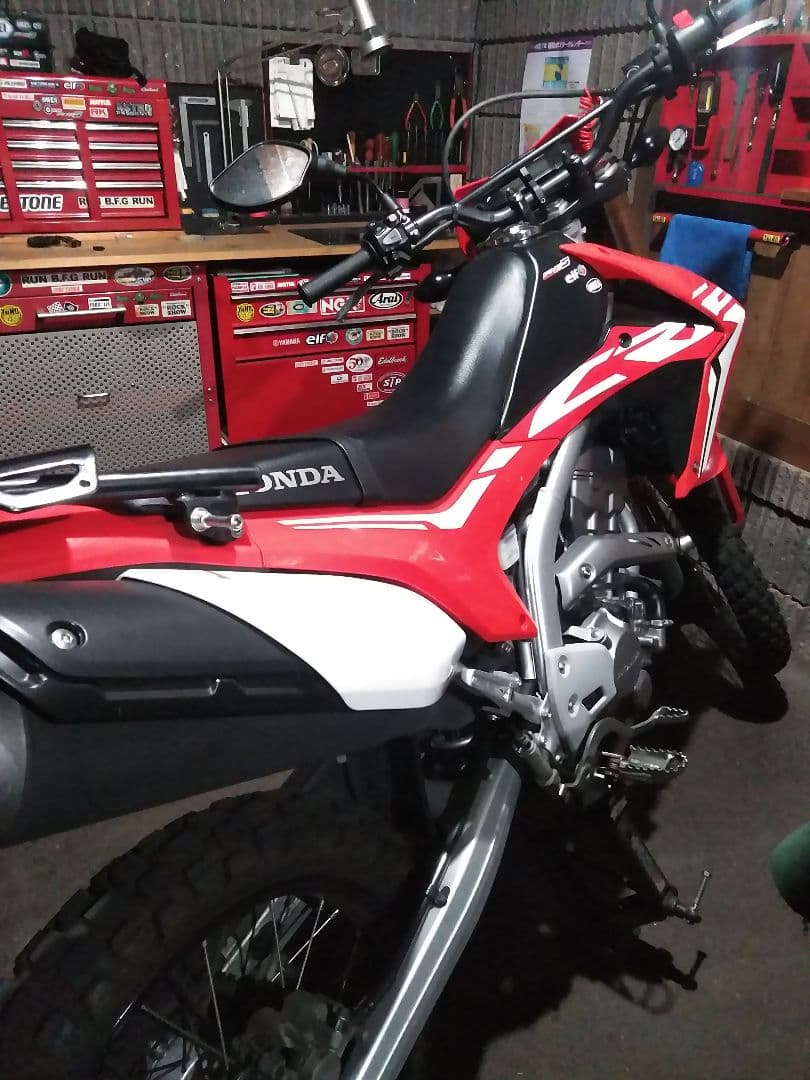 crf250l 　ホンダ純正シート