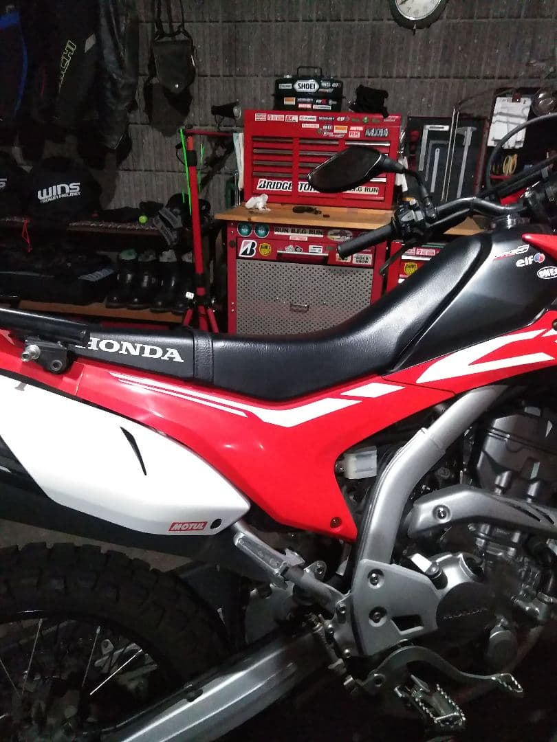 crf250l 　ホンダ純正シート