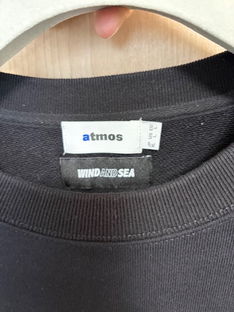 【WIND AND SEA X atmos X BE@RBRICK】スウェット