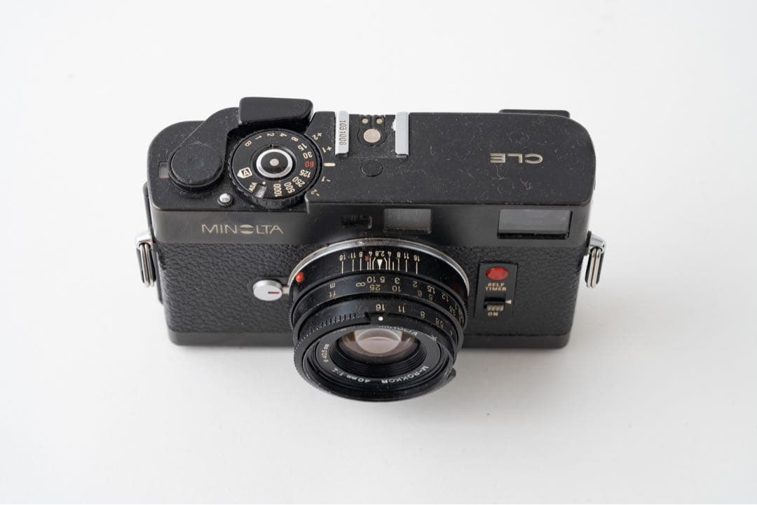 フィルムカメラ MINOLTA CLE / M-Rokko40mm