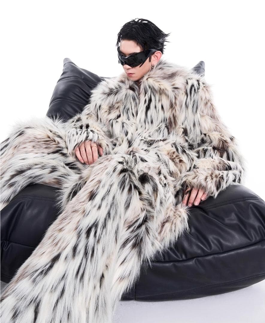 STARTEXCEEDEND フェイクファー アウターyvngpatra着用 S