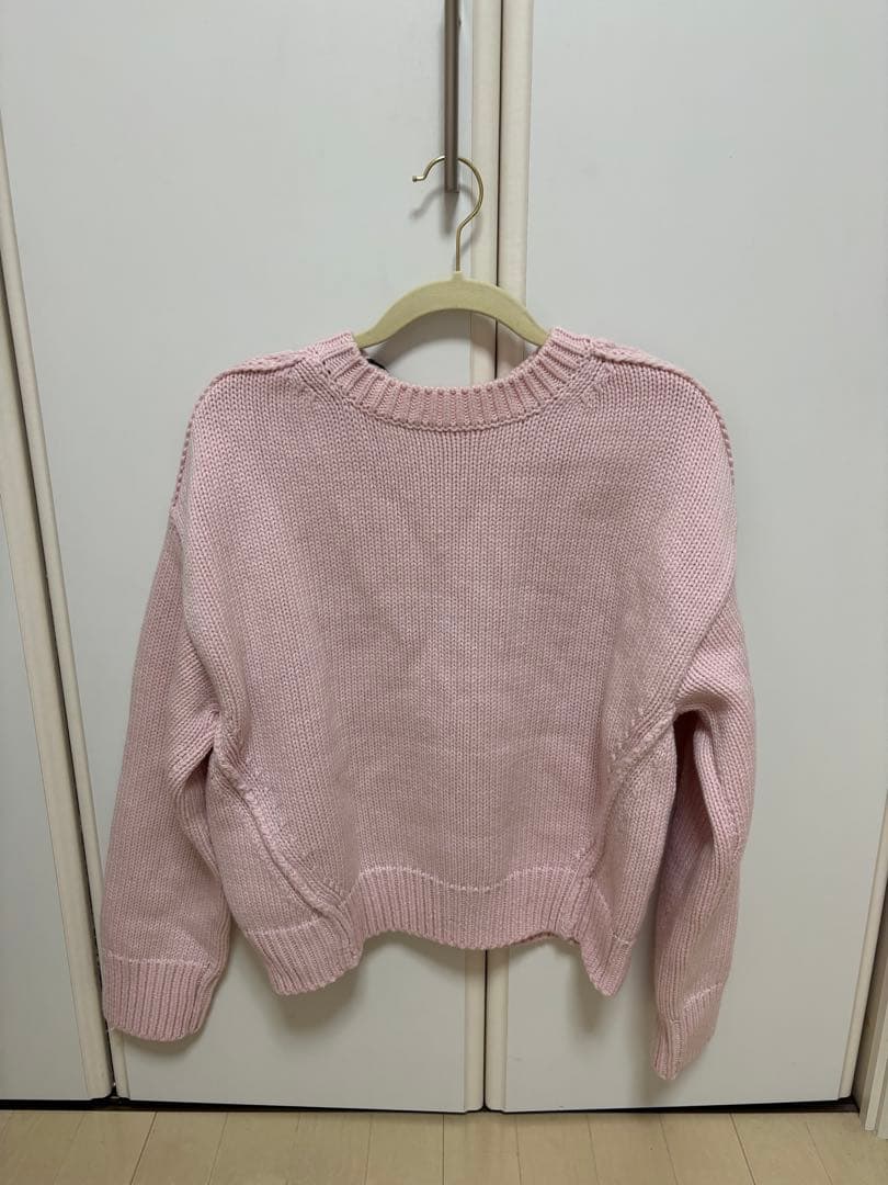 トップス herlipto Loved one Logo Jacquard Knit