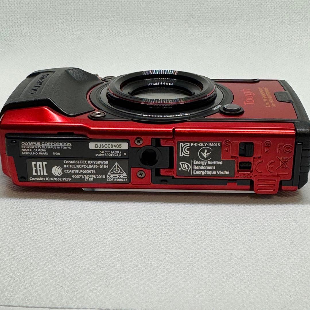 【美品/箱付】OLYMPUS TOUGH TG-6 4K 防水 レッド