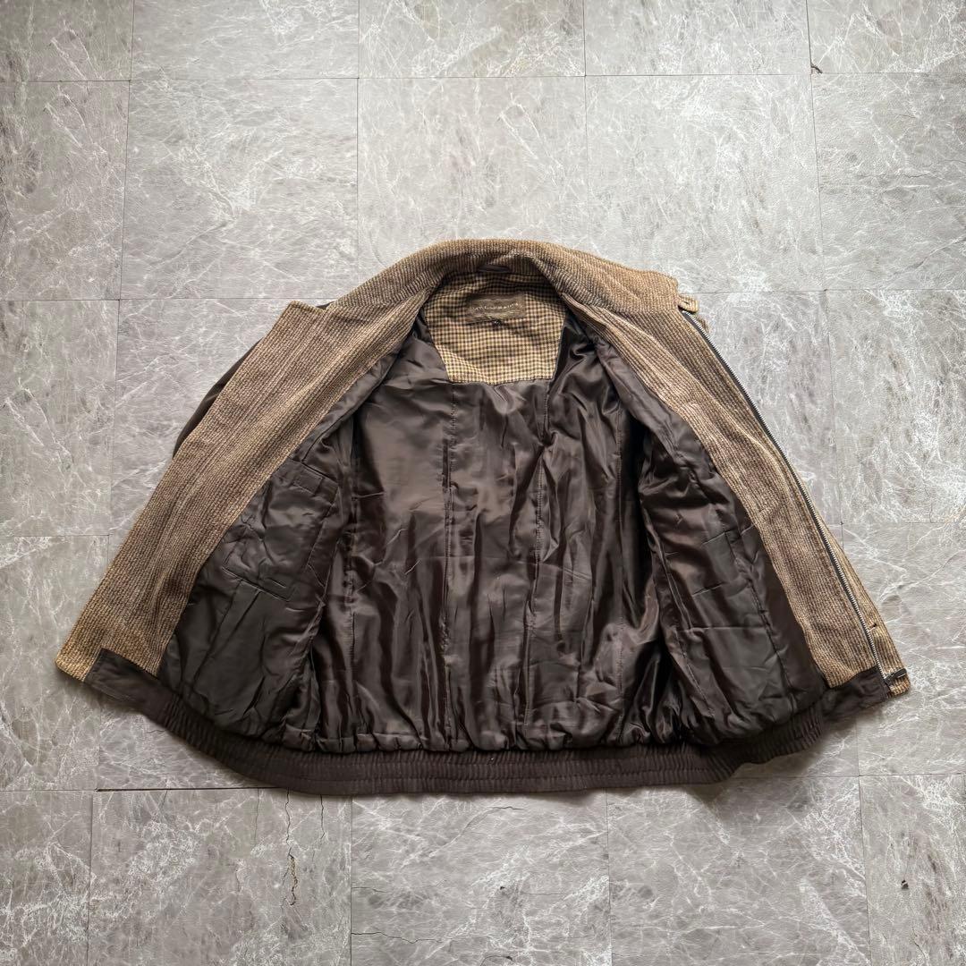 MT LAKE SIDE 短丈　ベロア　コーデュロイ　ハリントンジャケット