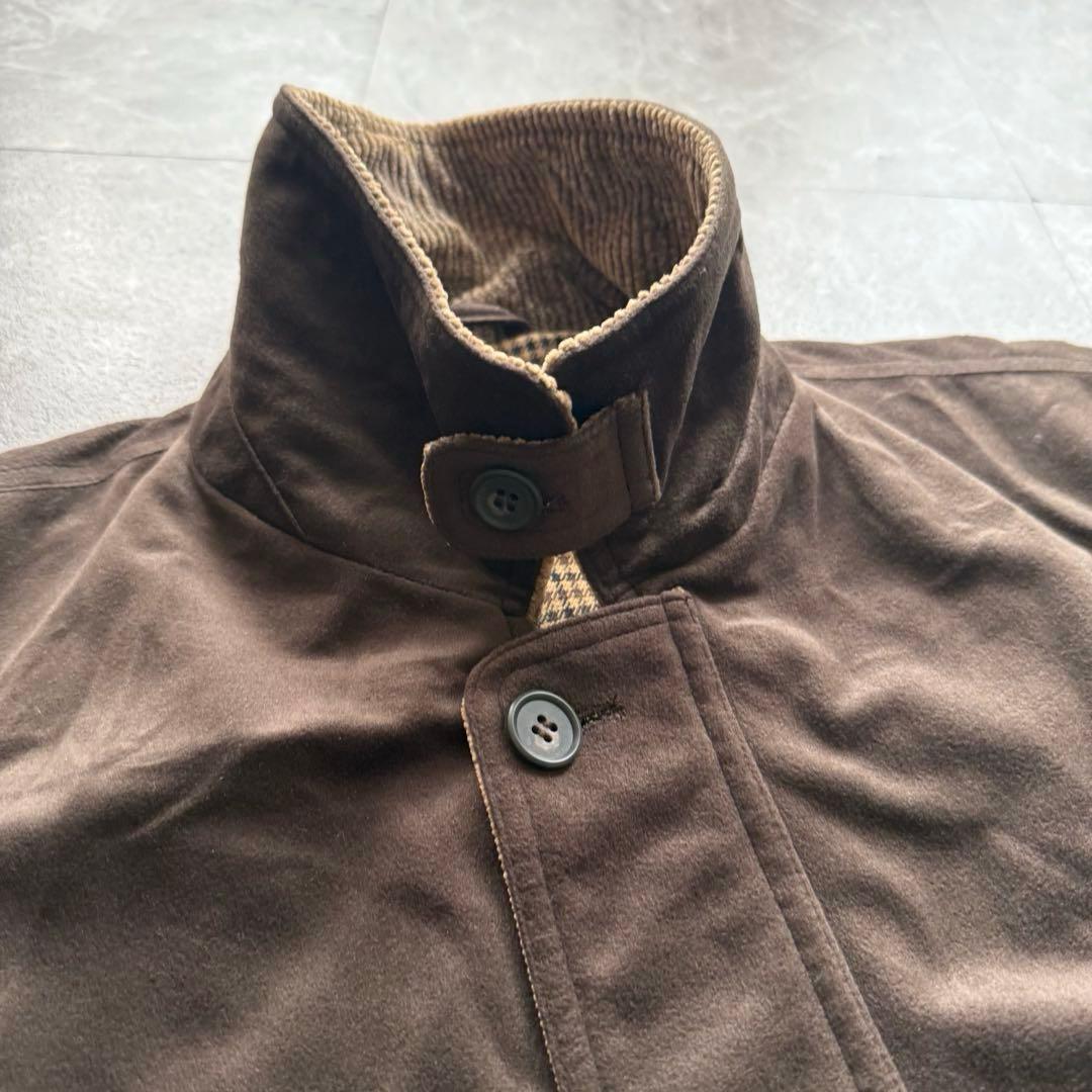 MT LAKE SIDE 短丈　ベロア　コーデュロイ　ハリントンジャケット