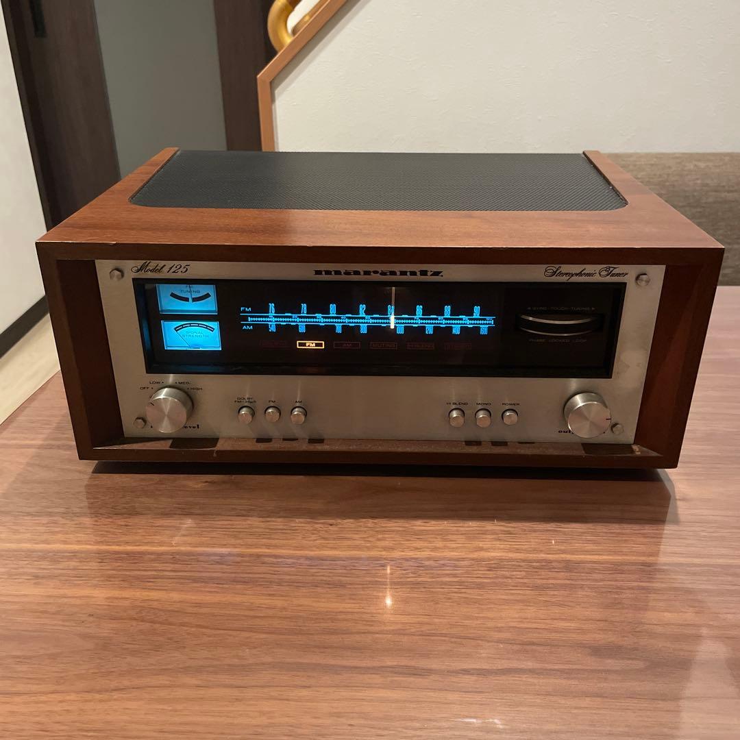 【即購入OK】Marantz Model125 チューナー 木製ケース付き