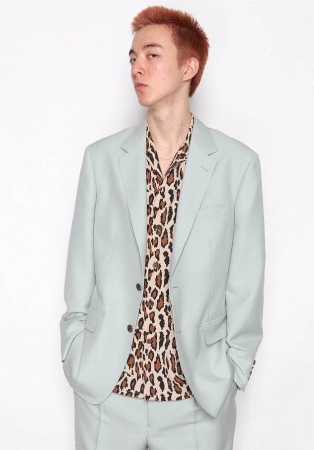 WACKO MARIA レオパードシャツ ピンク M 新品未着用　⭐︎週末値下⭐︎